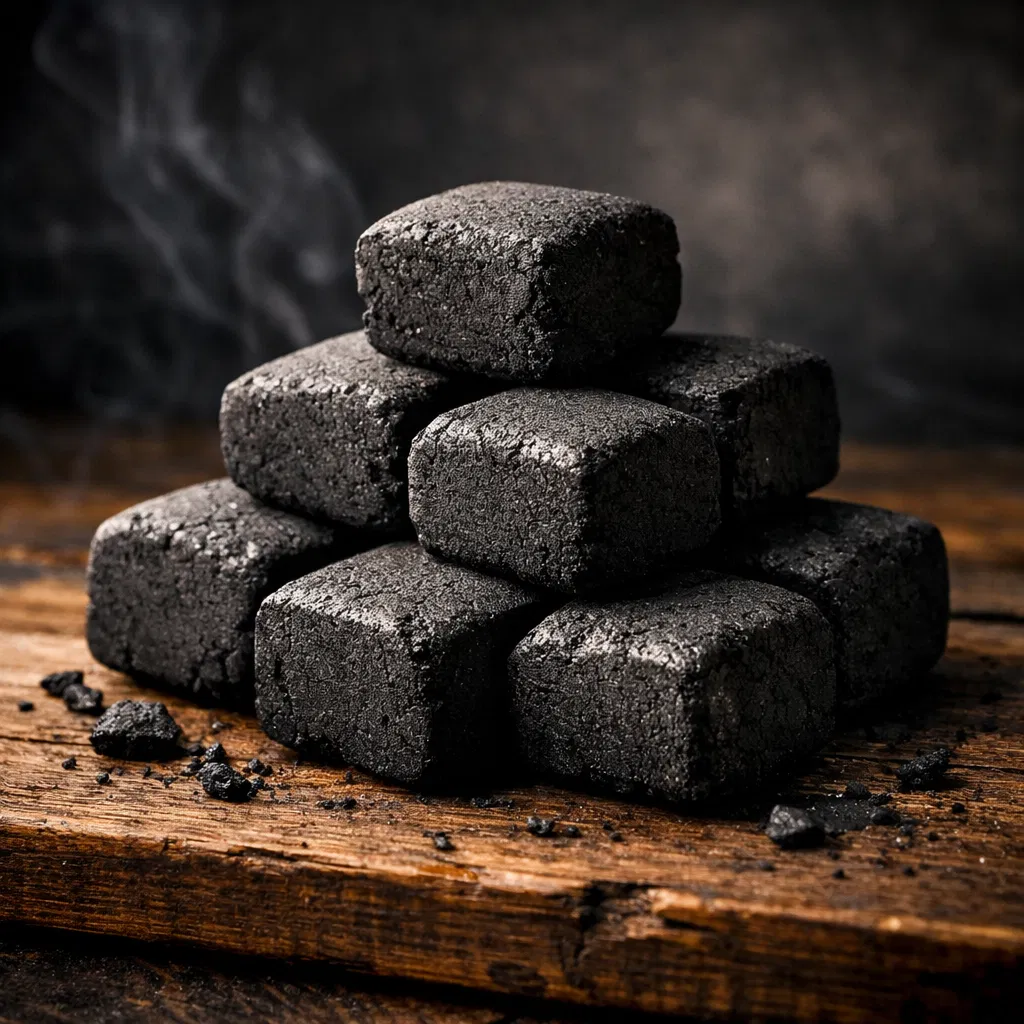 Indonesian charcoal briquettes